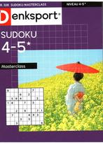 Denksport Sudoku Masterclass - 328 2024, Verzenden, Nieuw, Sport en Vrije tijd