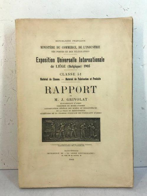 Signé; Jean Grivolat - Exposition universelle internationale, Antiek en Kunst, Antiek | Boeken en Bijbels