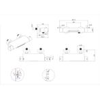 Wiesbaden Style Thermostatische Badmengkraan - Waterval -, Ophalen of Verzenden, Nieuw