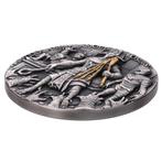 Niue. 5 Dollars 2023 Freya Osiris Gods of Anger, 2 Oz (.999)