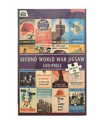 SECOND WORLD WAR JIGSAW - 500 PIECE - IMPERIAL WAR MUSEUM, Hobby en Vrije tijd, Denksport en Puzzels, Verzenden
