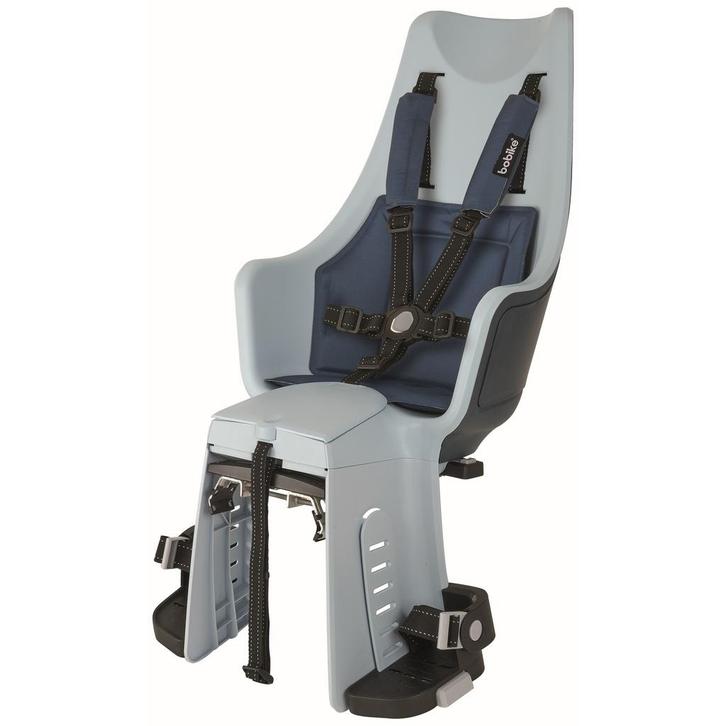 Bobike Maxi Exclusive Plus Denim Deluxe achterstoeltje met E, Fietsen en Brommers, Fietsaccessoires | Fietsstoeltjes, Nieuw, Verzenden