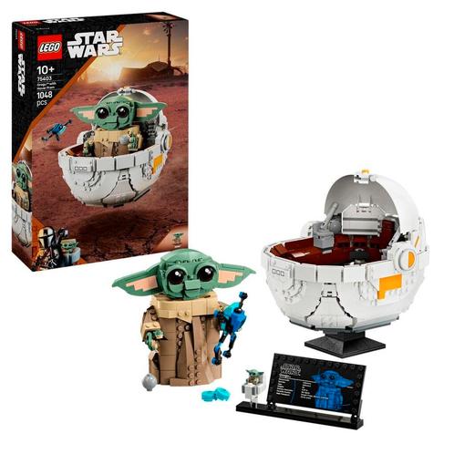 LEGO Star Wars 75403 Grogu met Zweefkinderwagen, Kinderen en Baby's, Speelgoed | Duplo en Lego, Nieuw, Verzenden