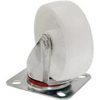 Tooltech Zwenkwiel 125 mm - Nylon - Draagkracht 150 kg, Doe-het-zelf en Verbouw, Zwenkwielen, Ophalen of Verzenden, Nieuw