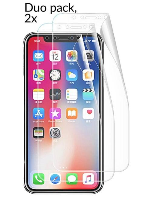 2 STUKS iPhone Xs Max Full Cover Folie Screen Protector, Telecommunicatie, Mobiele telefoons | Hoesjes en Frontjes | Apple iPhone
