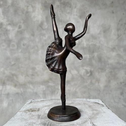 sculptuur, Ballerina - 30 cm - Brons, Antiek en Kunst, Curiosa en Brocante
