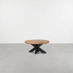 Mangohouten ovale salontafel 100 x 55 cm, Huis en Inrichting, Nieuw, Ophalen of Verzenden