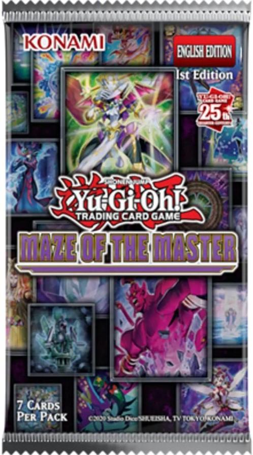 Yu-Gi-Oh! - Maze of the Master Boosterpack | Konami -, Hobby en Vrije tijd, Verzamelkaartspellen | Yu-gi-Oh!, Nieuw, Verzenden