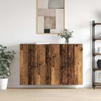 vidaXL Wandgemonteerde Kasten 2 pcs Oud hout 69.5 x 34 x 90, Huis en Inrichting, Verzenden, Nieuw, 50 tot 100 cm, Minder dan 100 cm