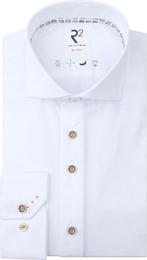 R2 Overhemd Fine Twill Wit maat 39 Heren, Verzenden, Nieuw, Wit, R2 Amsterdam
