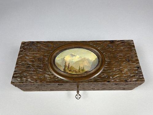 A.H.J. Wald, Thoune Suisse - Schwarzwald - Doos - Hout, Antiek en Kunst, Antiek | Overige Antiek