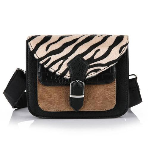 Zebra discount tas bruin