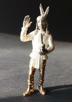 Vittorio Angini - Beeld, Indiano dAmerica - 10 cm - .800