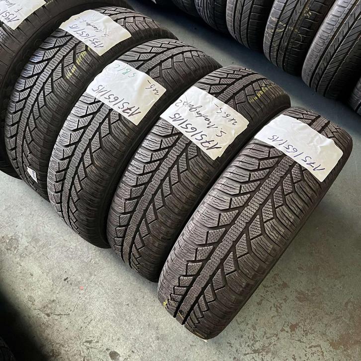 4 x Semperit Master Grip 2 175-65-15 Winterbanden 6,5mm, Auto-onderdelen, Banden en Velgen, 15 inch, Winterbanden, 175 mm, Personenwagen