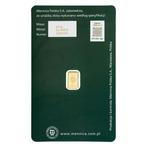 0.5 gram - Goud - 9999 Fine Gold Bar Mint of Poland (In