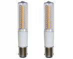 2 stuks Ledmaxx LED buislamp b15d 8W 840lm 3000K dimbaar, Ophalen of Verzenden, Nieuw