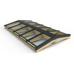 Zelfbouw lichtstraat 10 vak zadeldak 3750x1920mm-Gelaagd dub, Ophalen of Verzenden, Nieuw