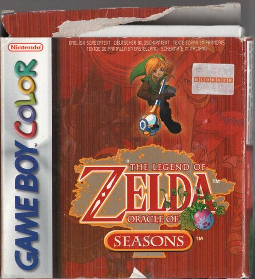 Game Boy The Legend of Zelda: Oracle of Seasons (In doos), Spelcomputers en Games, Games | Nintendo Game Boy, Zo goed als nieuw