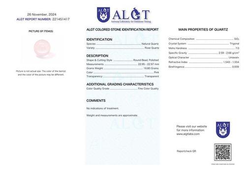 Geen reserveprijs - ALGT-gecertificeerd - Exclusieve, Verzamelen, Mineralen en Fossielen