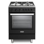 De’Longhi DSC-626G-1-BL Gas Fornuis  60cm Antraciet /, Ophalen of Verzenden, Nieuw