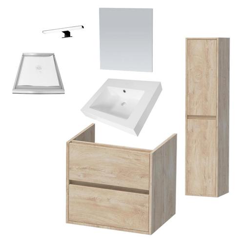 Badkamermeubelset NEXXT 60cm Sahara, Doe-het-zelf en Verbouw, Sanitair, Bad, Nieuw, Ophalen of Verzenden