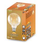 Integral LED Globelamp G95 B22d 2.5W 170lm 1800K Amber Ni..., Huis en Inrichting, Ophalen of Verzenden, Nieuw