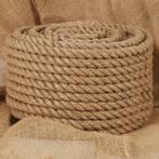 vidaXL Touw 25 m lang 16 mm dik jute, Verzenden, Nieuw