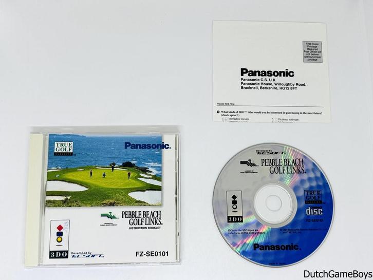 3DO - Pebble Beach Golf Links, Spelcomputers en Games, Games | Overige, Gebruikt, Verzenden