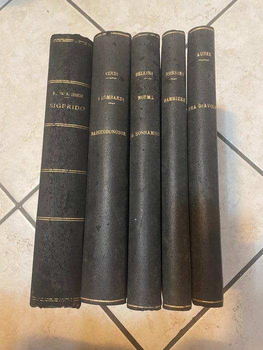 Wagner- Rossini-Verdi-Bellini-Auber - L’Anello del, Antiek en Kunst, Antiek | Boeken en Bijbels