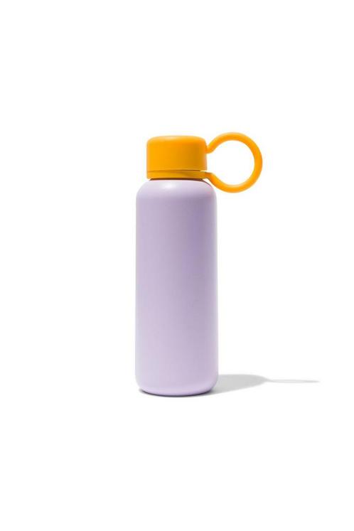 HEMA Waterfles rvs lila 300ml korting, Huis en Inrichting, Keuken | Servies, Nieuw, Verzenden