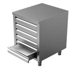 Pizzawerktafel | RVS | 6 Deegladen (en600x400) | 500x700x850, Ophalen of Verzenden, Nieuw in verpakking