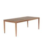 Tuintafel Anais | 220 cm | teak naturel, Verzenden, Nieuw