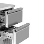 GGM Gastro | Ladeblok - bestaande uit 2x 1/2 laden - voor de, Verzenden, Nieuw in verpakking, RVS Meubilair