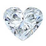 1 pcs Diamant  (Natuurlijk)  - 2.20 ct - Hart - G - IF -, Nieuw