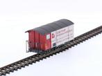 Schaal H0m Bemo gesloten goederenwagen Gk 522 Gataz Roman..., Hobby en Vrije tijd, Modeltreinen | H0, Gebruikt, Gelijkstroom, Overige typen