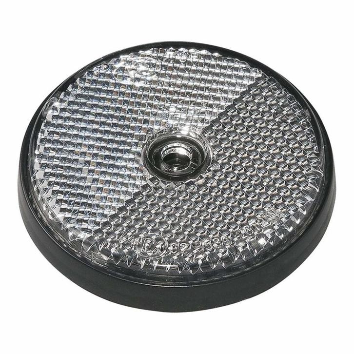 ProPlus Reflector rond - wit - 60 mm - schroefbevestiging..., Auto diversen, Aanhangwagen-onderdelen, Nieuw, Ophalen of Verzenden
