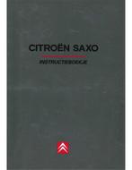 1997 CITROEN SAXO INSTRUCTIEBOEKJE NEDERLANDS, Auto diversen, Handleidingen en Instructieboekjes