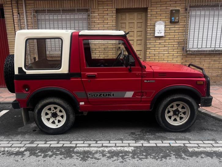 Suzuki Samurai, OLDTIMER, cabrio, met slechts 84.000 km, Auto's, Suzuki, Geïmporteerd, Dealer onderhouden, Onderhoudsboekje, Te koop