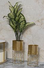 VAASHOUDER LIVI SET 2 STUKS CM Ø 23X43-20X36, Ophalen of Verzenden, Nieuw