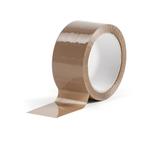 Budget verpakkingstape (breedte 48 mm, lengte 50 meter, bru, Ophalen of Verzenden, Nieuw