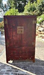 Kleerkast - hard hout, Polychroom hout - China - Qing