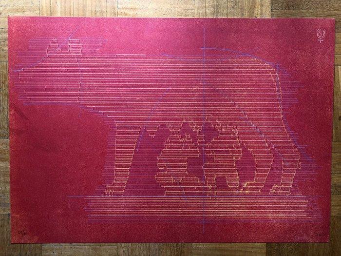 Mario Ceroli (1938) - Lupa, Antiek en Kunst, Antiek | Overige Antiek