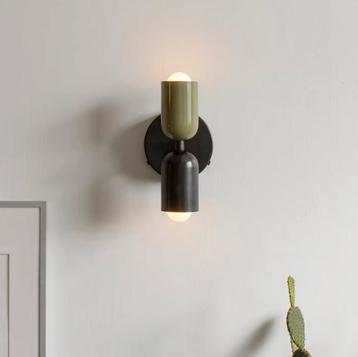 Nordic LED Wandlamp - Macaron Stijl in 17 kleurencombinaties beschikbaar voor biedingen
