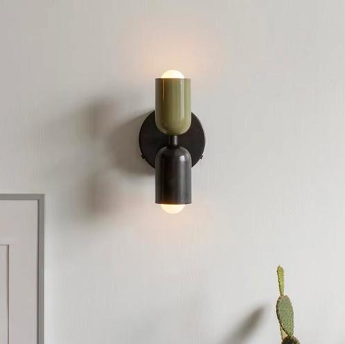Nordic LED Wandlamp - Macaron Stijl in 17 kleurencombinaties, Huis en Inrichting, Lampen | Wandlampen, Nieuw, Overige materialen