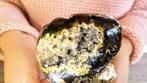 Agate Druse - Cluster Gepolijste - Hoogte: 15 cm - Breedte: