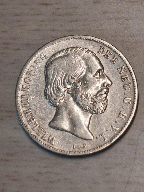 Nederland. Willem III. 1 Gulden 1863 (Zonder Minimumprijs), Postzegels en Munten, Munten | Nederland