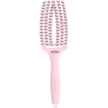 Olivia Garden  FingerBrush Double Bristle  Pastel Pink New beschikbaar voor biedingen
