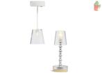 Lundby Poppenhuis Set - Lampen Led Transparant (Vloer+Hang)