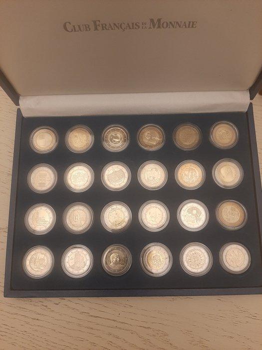 Europa. 2 Euro 2013/2024 (24 monnaies) (Zonder minimumprijs), Postzegels en Munten, Munten | Europa | Euromunten