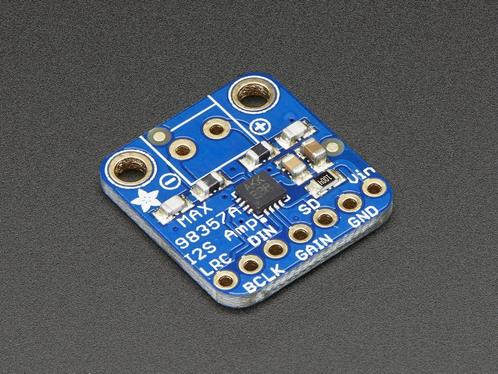 Adafruit I2S 3W klasse D versterker breakout - MAX98357A, Hobby en Vrije tijd, Elektronica-componenten, Verzenden